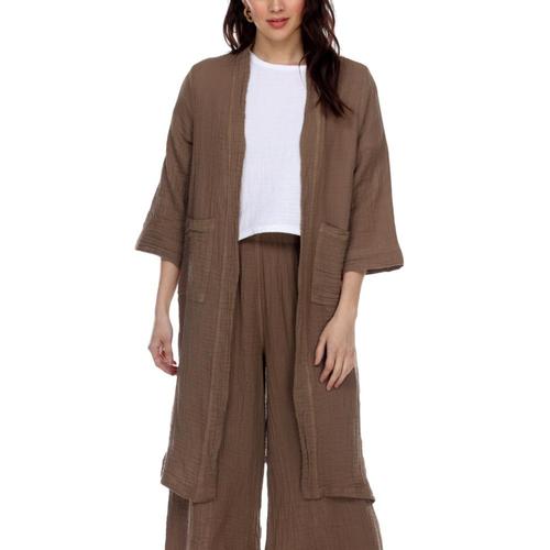 Honest Cotton Women's Jordan Jacket Taupe