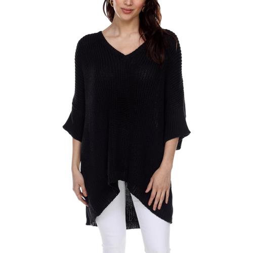 Honest Cotton Women's Handknit Kennedy Tunic Black