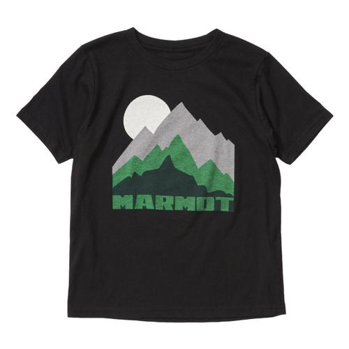 Marmot Boys Purview Short Sleeve Tee Black_001