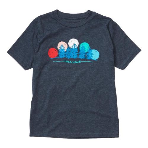 Marmot Girls Nico Short Sleeve Tee Navy_2975