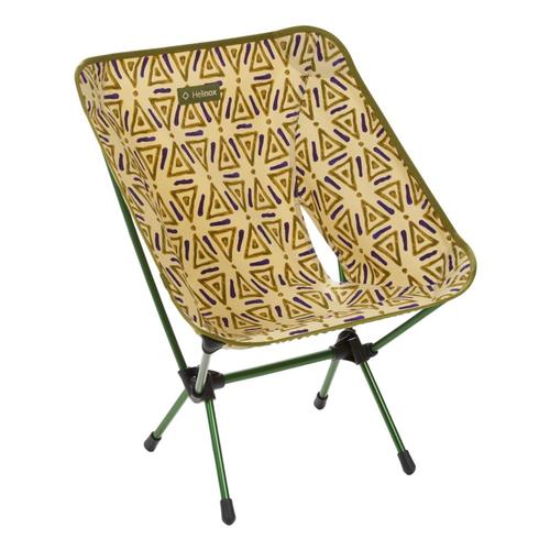 Helinox Chair One Print Triangle_green