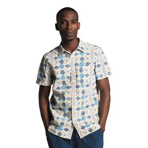 The North Face Men's Short Sleeve Baytrail Pattern Shirt Vintage_q71