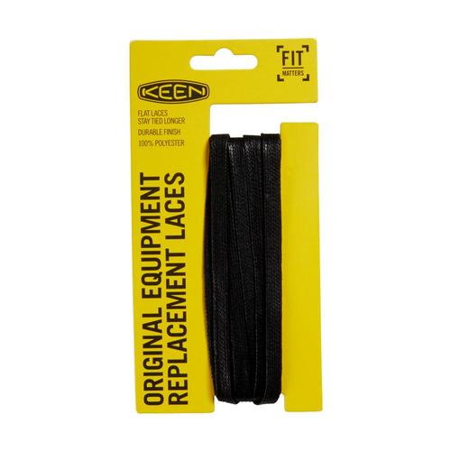 KEEN Flat Lifestyle Laces Kit Black