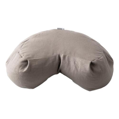 Halfmoon Meditation Cushion - Limited Edition Lt.Mshrm.Linen