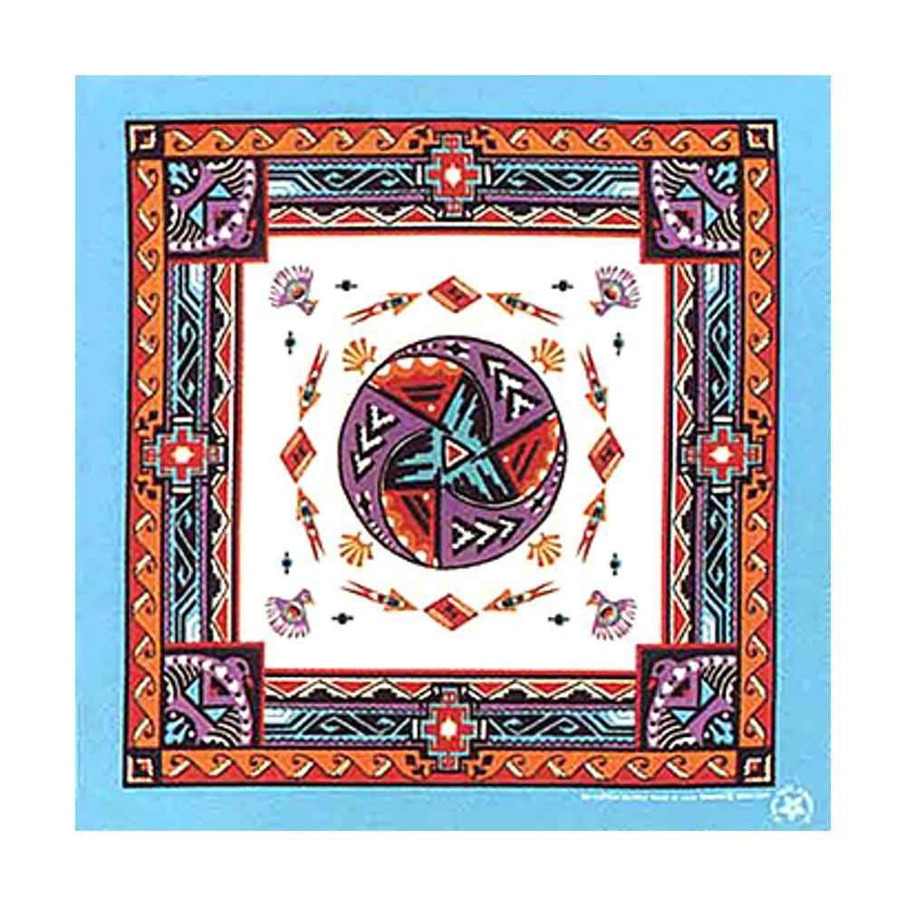 Modern Aztec w/ Turquoise Trim Bandana TURQTRIM