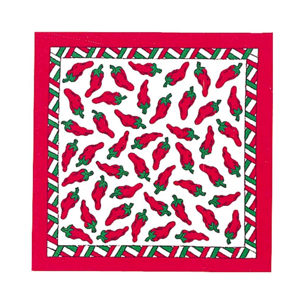 Chili Pepper Bandana RED