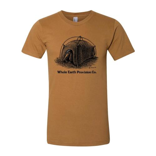 Whole Earth Unisex Armadillo T-Shirt Paleyellow