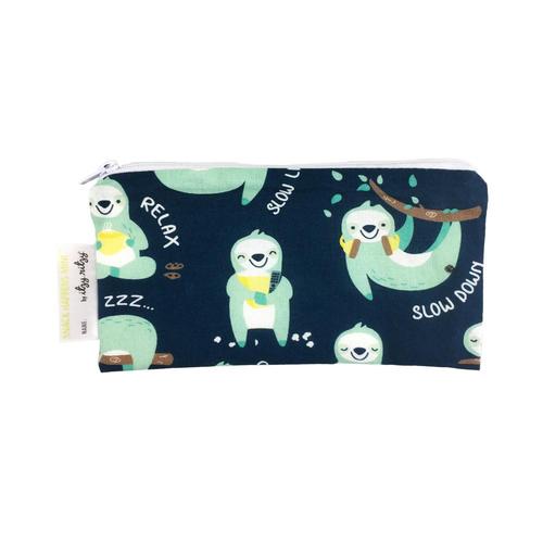 Itzy Ritzy Snack Happens Mini Reusable Snack and Everthing Bags Sloth
