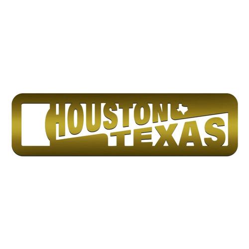 Zootility Houston Brass Bottle Opener