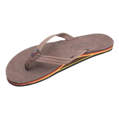 Rainbow Women's Single Layer Premier Leather with Arch Support and Narrow Strap Sandals Eroy