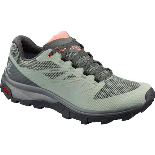 Salomon Women's OUTline GTX Hiking Shoes Shd.Urbc.Corl