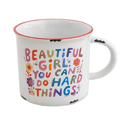 Natural Life Beautiful Girl Mug