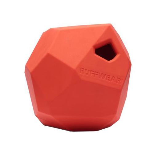 Ruffwear Gnawt-a-Rock Rubber Dog Toy Sockeye_red