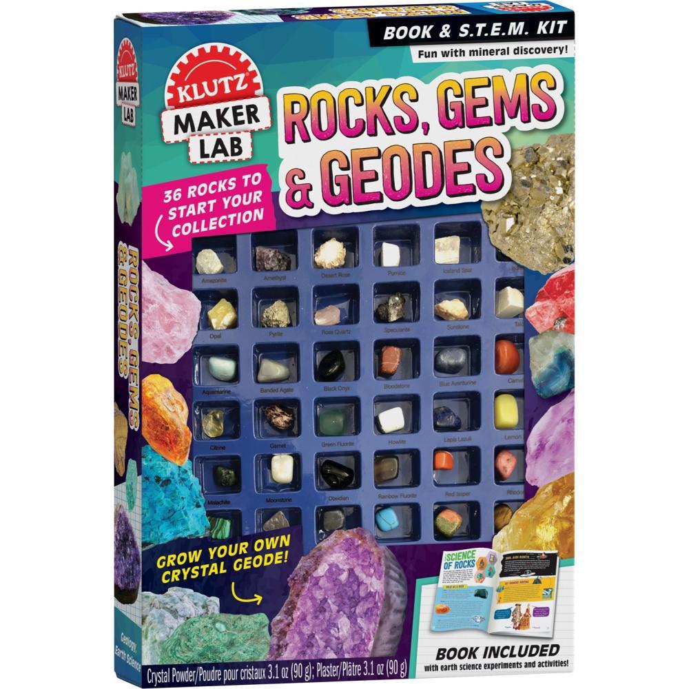 Klutz Maker Lab : Rocks, Gems & Geodes