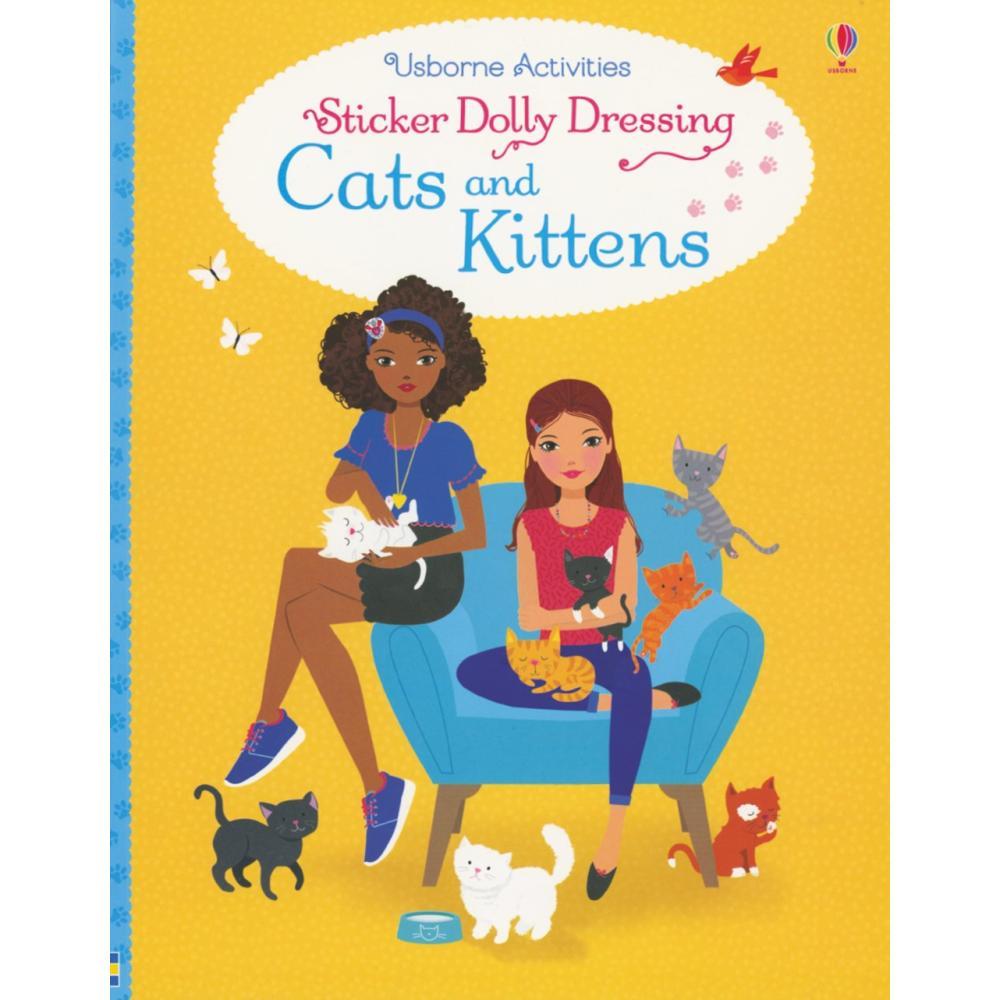  Sticker Dolly Dressing Cats And Kittens By Lucy Bowman