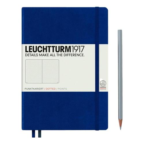 Leuchtturm1917 Hardcover Medium Dotted Notebook Navy