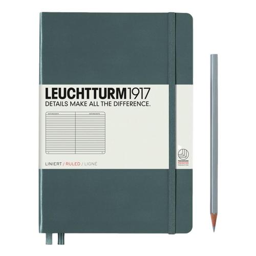 Leuchtturm1917 Hardcover Medium Ruled Notebook Anthracite