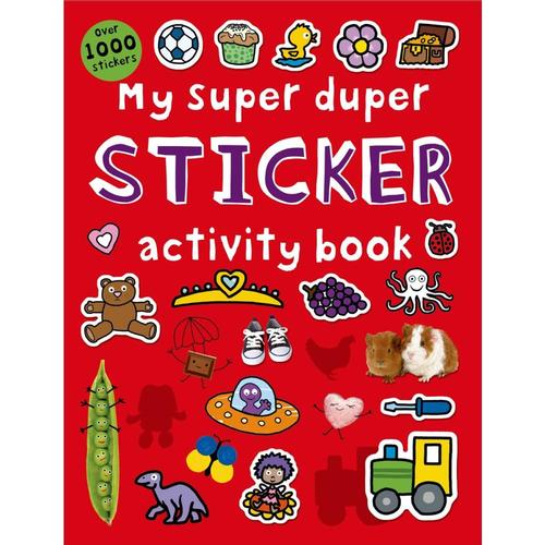 My Super Duper Sticker Activity Book by Roger Priddy