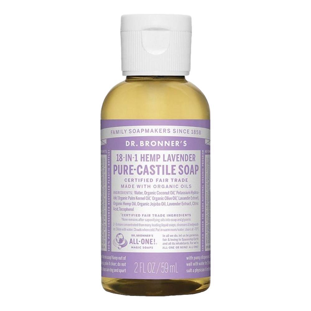 Dr. Bronner's Pure-Castile Liquid Soap Lavender 2oz LAVENDAR