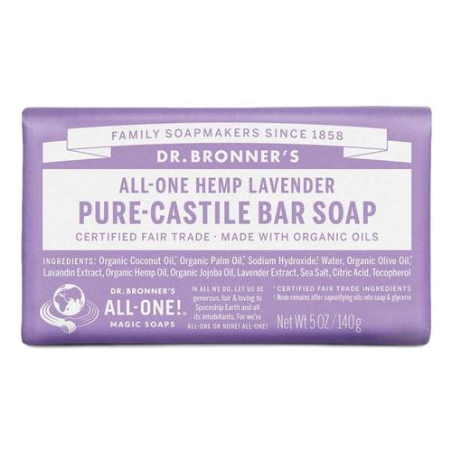 Dr. Bronner's Pure-Castile Bar Soap Lavender 5oz Lavendar