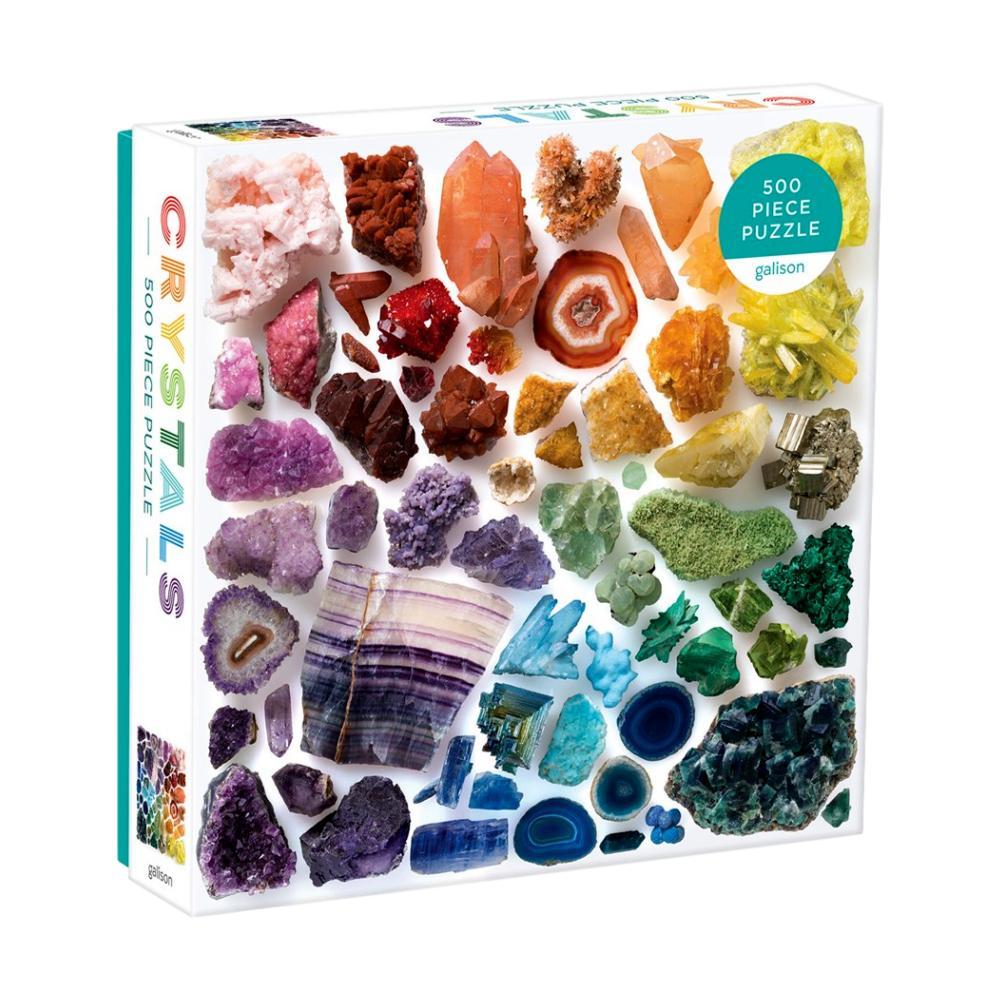  Galison Books Rainbow Crystals 500 Piece Jigsaw Puzzle