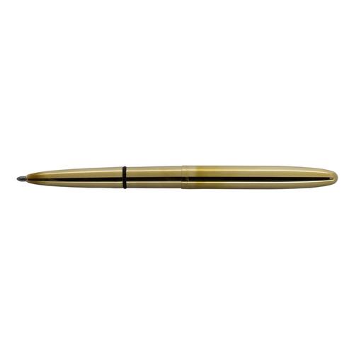 Fisher Raw Brass Bullet Space Pen Brass