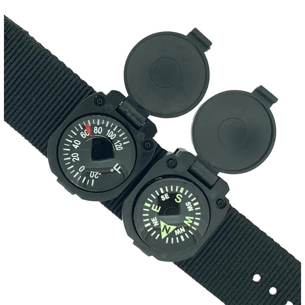 Sun Company ArmArmour 3 Wrist Compass and Thermometer BLACK