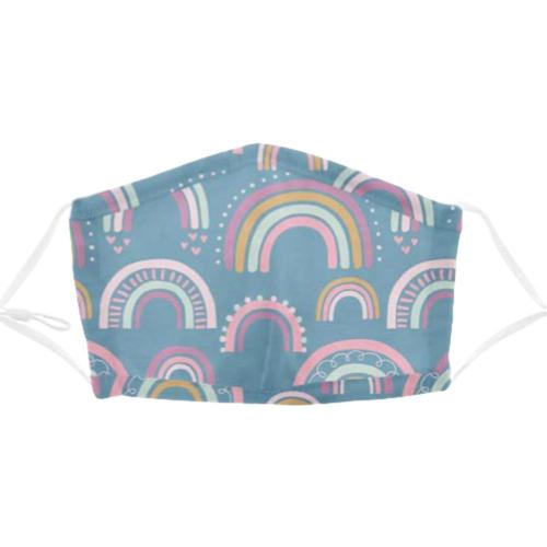 Stephen Joseph Kids Cotton Face Mask Rainbow18