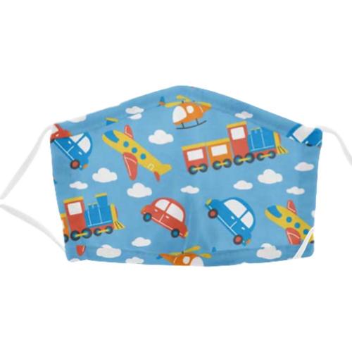 Stephen Joseph Kids Cotton Face Mask Transport62