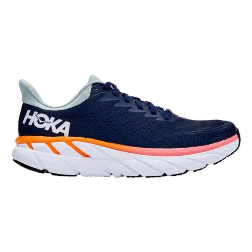 HOKA ONE ONE Women's Clifton 7 Running Shoes Bkir.Blhz_bibh