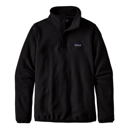 Patagonia Women's Micro D Snap-T Fleece Pullover Black_blk