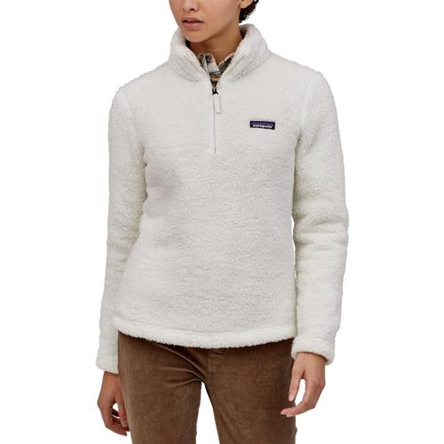 Patagonia Women's Los Gatos 1/4 Zip Fleece Pullover White_bcw