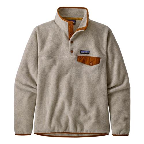 Patagonia Women's Lightweight Synchilla Snap-T Fleece Pullover Brown_ohwb