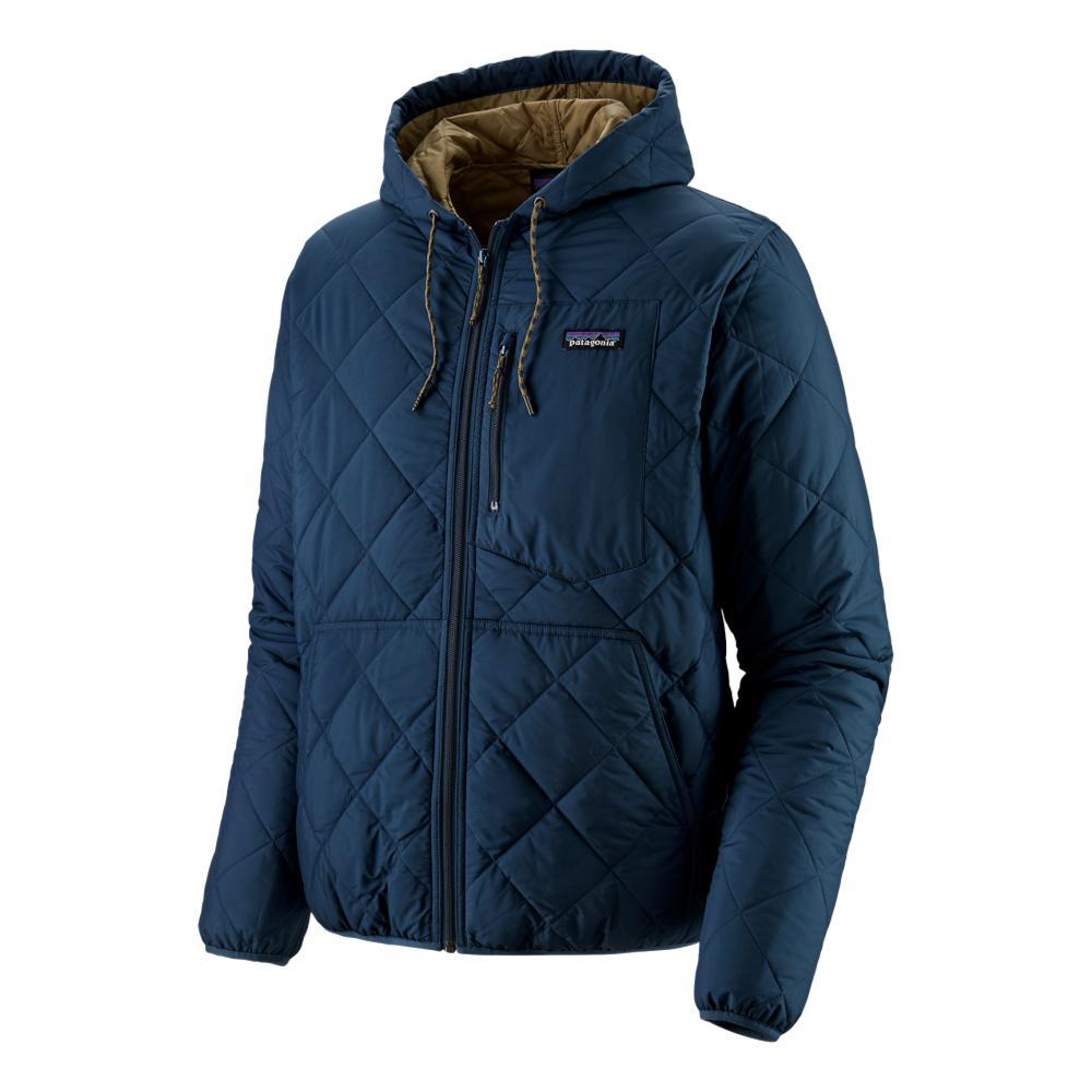 Patagonia Men's Diamond Quilted Bomber Hoody BLUE_SNBL