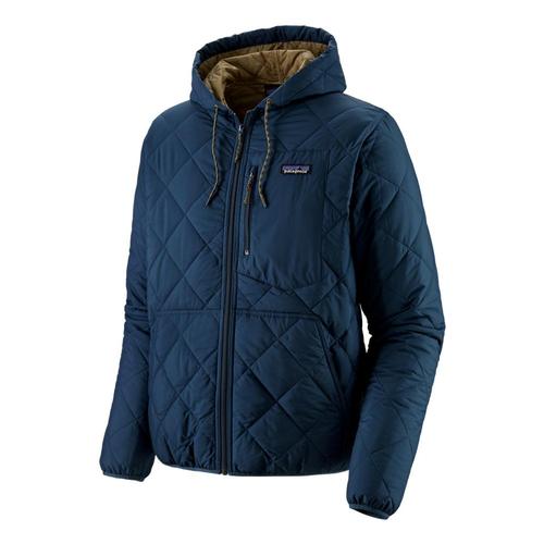 Patagonia Men's Diamond Quilted Bomber Hoody Blue_snbl