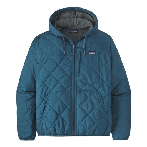 Patagonia Men's Diamond Quilted Bomber Hoody Wblue_wavb