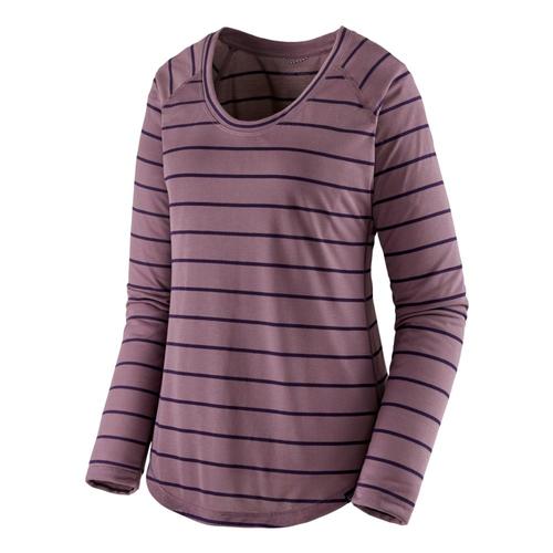 Patagonia Women's Long-Sleeved Capilene Cool Trail Shirt Purple_fshp