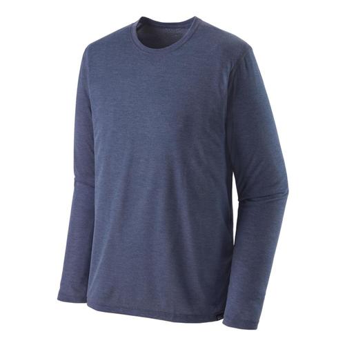 Patagonia Men's Long-Sleeved Capilene Cool Trail Shirt Navy_cny