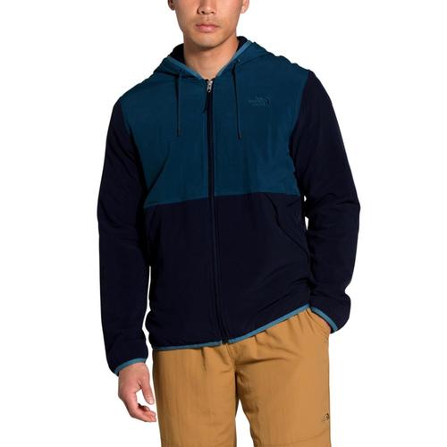 The North Face Men's Mountain Sweatshirt Full Zip Hoodie Blue_sg5