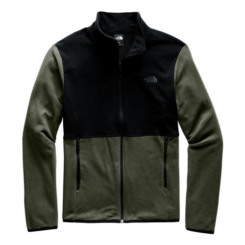 The North Face Men's TKA Glacier Full-Zip Jacket Green_bqw