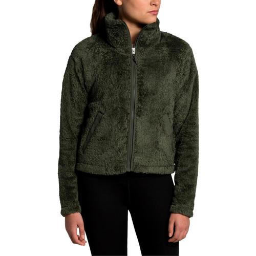 The North Face Women's Furry Fleece 2.0 Jacket Green_21l