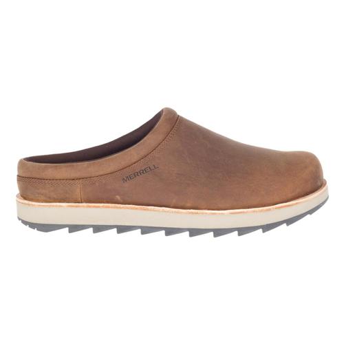 Merrell Men's Juno Clog Leather Slip Ons Walrus