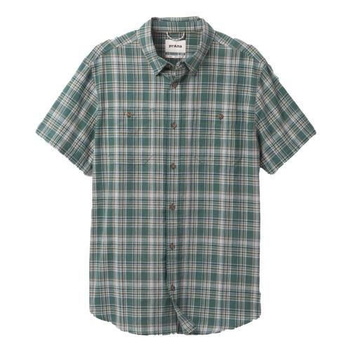 prAna Men's Watchman Shirt Peacock