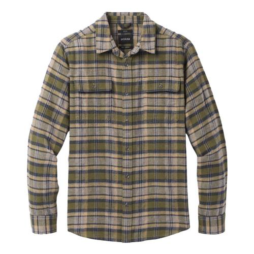 prAna Men's Westbrook Flannel Vertgreen