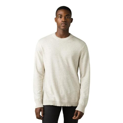 prAna Men's Driggs Crew Sweater Natural