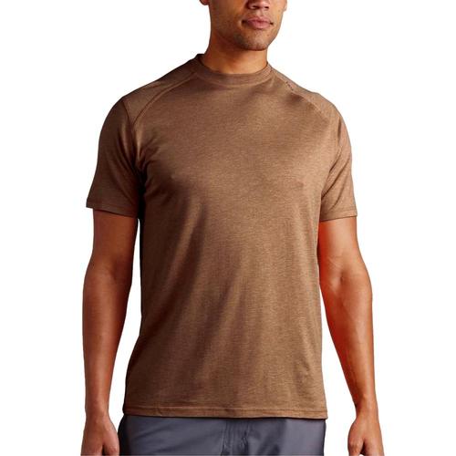 tasc Men's Carrollton Heather Fitness T-Shirt Canyon_213