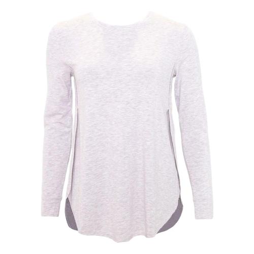 tasc Women's Jenny Long Sleeve Active Shirt Ltgrey_7