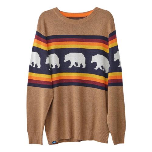 KAVU Men's Highline Sweater Bear_1071