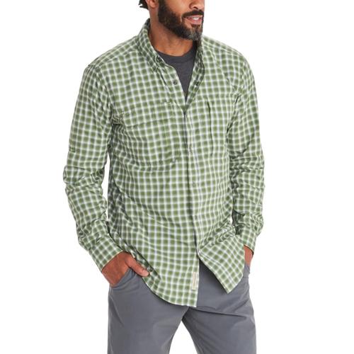 ExOfficio Men's BugsAway Halo Long Sleeve Shirt Green_6005