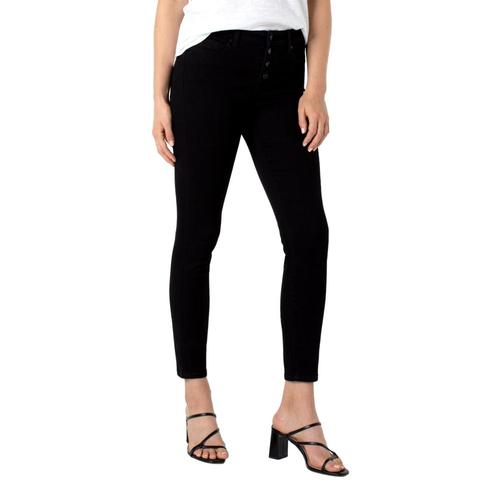 Liverpool Women's Abby High-Rise Skinny Eco Jeans Blackrinse